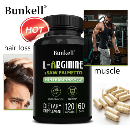 L-Arginine + Saw Palmetto – Men’s Health & Vitality Support | True North Finds