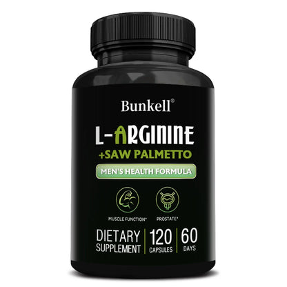 L-Arginine + Saw Palmetto – Men’s Health & Vitality Support | True North Finds